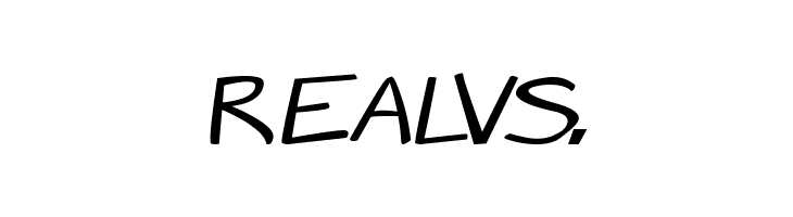 Manga speak 2 stocky Italic  Free Fonts Download