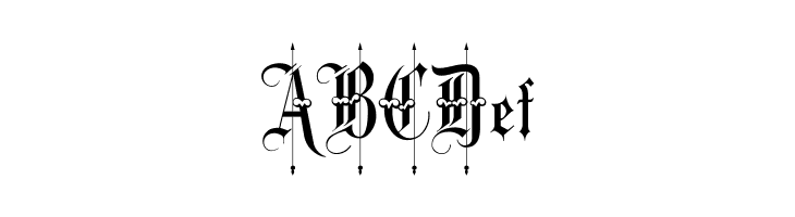 Showcard  Free Fonts Download