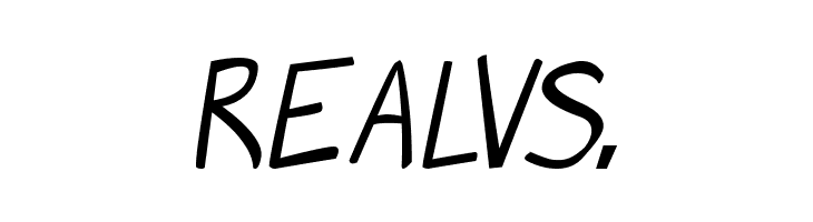 Manga speak 2 Italic  Free Fonts Download