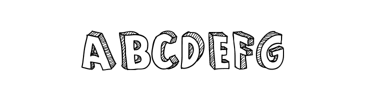 From Cartoon Blocks  Free Fonts Download