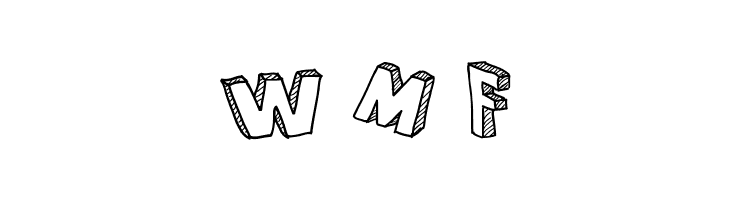 From Cartoon Blocks  Free Fonts Download