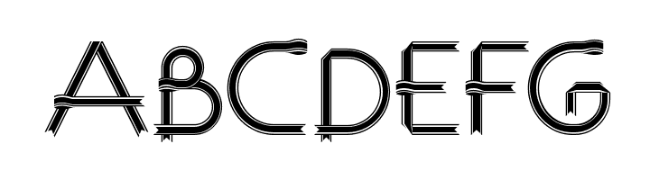ribbons Regular  Free Fonts Download
