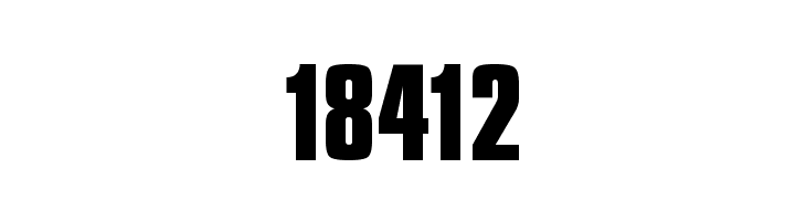 18412 Godzilla MovieFont Font