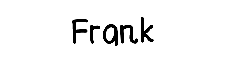 Frank FREE YOURSELF Font
