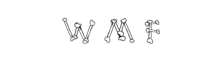 Cartoon Bones  Free Fonts Download