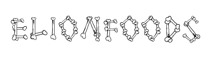 Cartoon Bones  Free Fonts Download