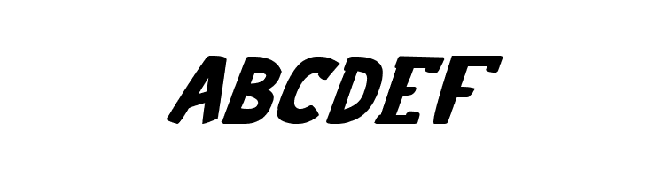 punch it PGS Bold Italic  Free Fonts Download