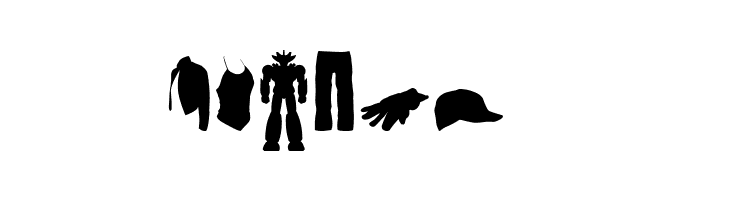 Mixed Silhouettes Free vol 3  Free Fonts Download