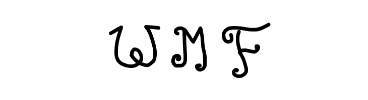 child writing  Free Fonts Download