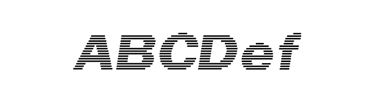 Linear Beam    0.5  Free Fonts Download