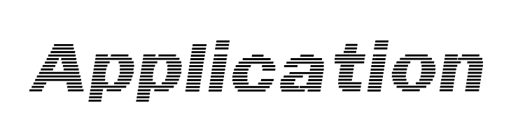 Linear Beam    0.5  Free Fonts Download