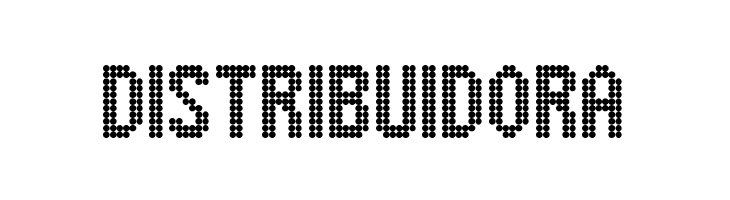 Digital Dot Roadsign  Free Fonts Download