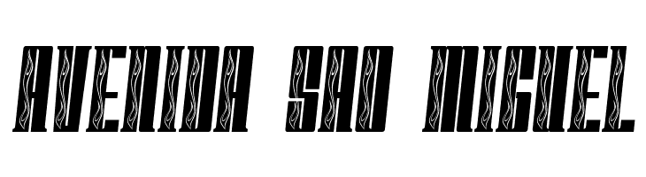 FastBlockFlames  Free Fonts Download