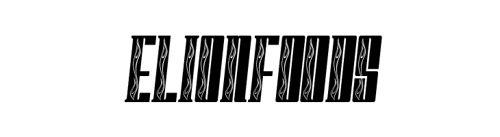 FastBlockFlames  Free Fonts Download