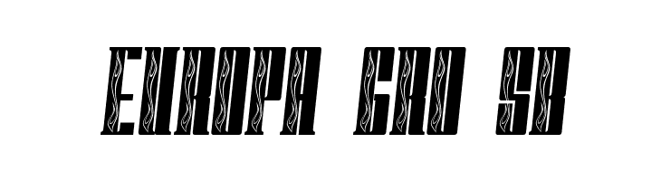 FastBlockFlames  Free Fonts Download