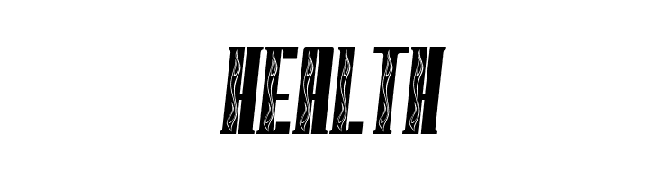 FastBlockFlames  Free Fonts Download