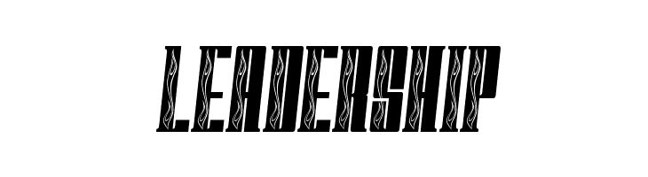 FastBlockFlames  Free Fonts Download