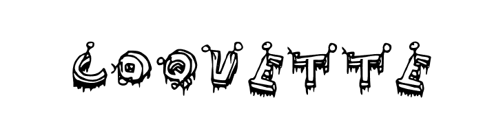 =Clouté= Medium  Free Fonts Download