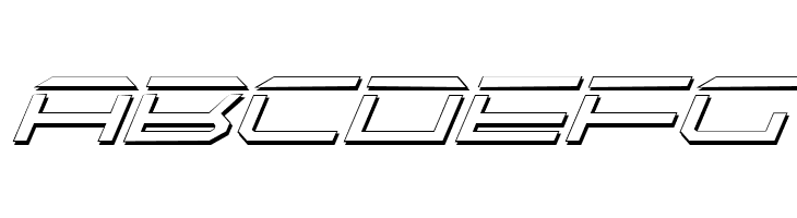 QuickTech Shadow Italic  Free Fonts Download