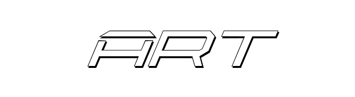 QuickTech Shadow Italic  Free Fonts Download