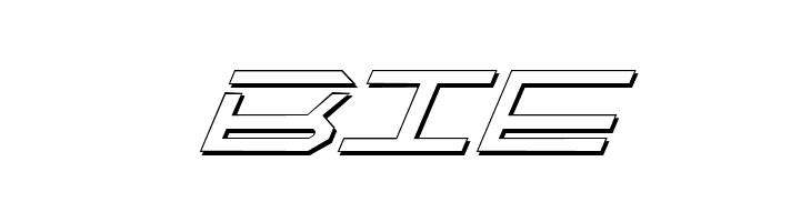 QuickTech Shadow Italic  Free Fonts Download
