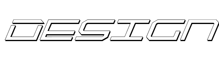 QuickTech Shadow Italic  Free Fonts Download