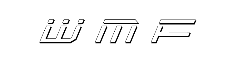 QuickTech Shadow Italic  Free Fonts Download