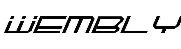 QuickTech Italic  Free Fonts Download