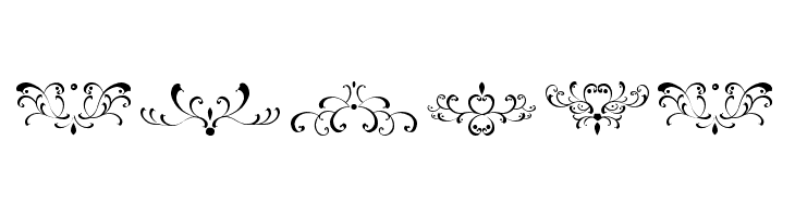 filigrees and ornaments ST  Free Fonts Download