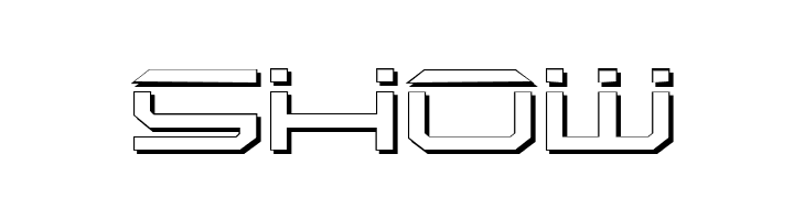 QuickTech Shadow  Free Fonts Download