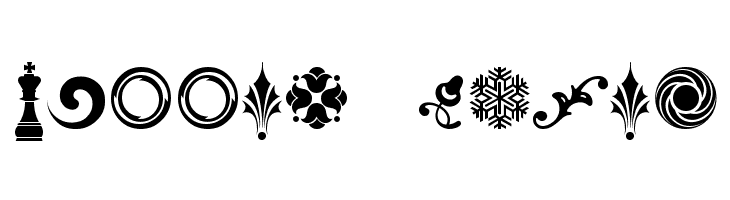 Cornucopia of Ornaments Four  Free Fonts Download