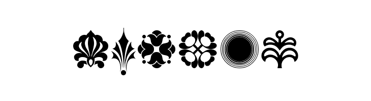 Cornucopia of Ornaments Four  Free Fonts Download