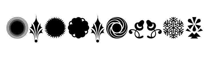 Cornucopia of Ornaments Four  Free Fonts Download