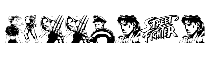 Super Street Fighter Hyper Fonting  Free Fonts Download
