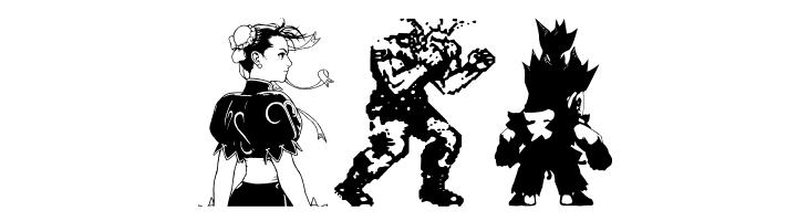 Super Street Fighter Hyper Fonting  Free Fonts Download