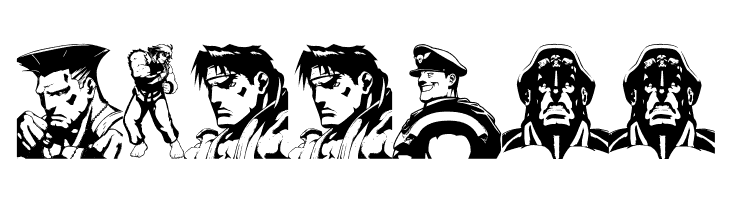 Super Street Fighter Hyper Fonting  Free Fonts Download