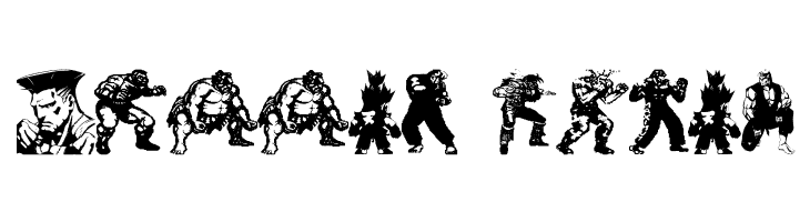 Super Street Fighter Hyper Fonting  Free Fonts Download