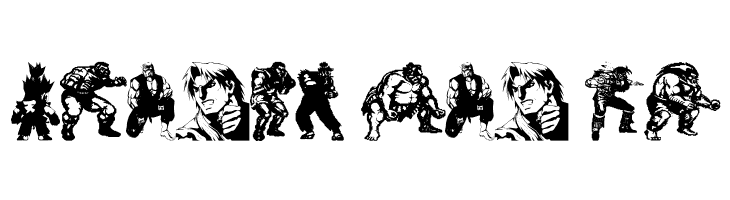 Super Street Fighter Hyper Fonting  Free Fonts Download