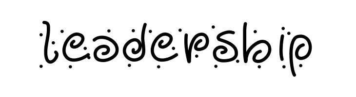 PWCurvesAndDots  Free Fonts Download