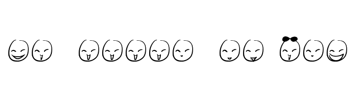 Mini Smile  Free Fonts Download