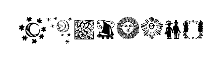 Rough Ornaments Free  Free Fonts Download