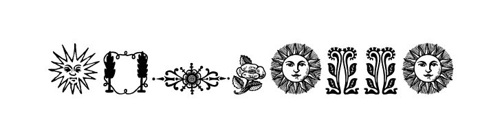 Rough Ornaments Free  Free Fonts Download