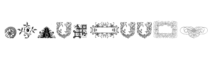 Rough Ornaments Free  Free Fonts Download