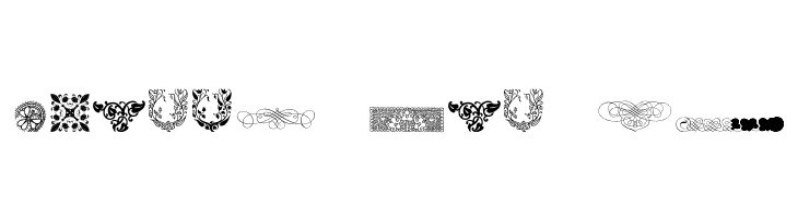 Rough Ornaments Free  Free Fonts Download