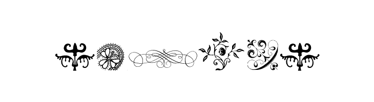 Rough Ornaments Free  Free Fonts Download