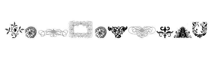 Rough Ornaments Free  Free Fonts Download