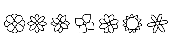 Flowers St  Free Fonts Download