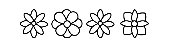 Flowers St  Free Fonts Download