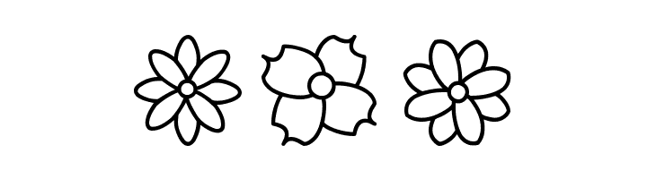 Flowers St  Free Fonts Download