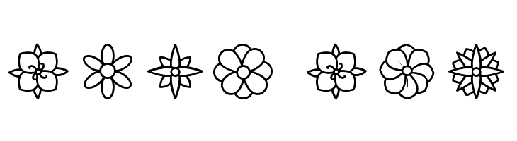 Flowers St  Free Fonts Download